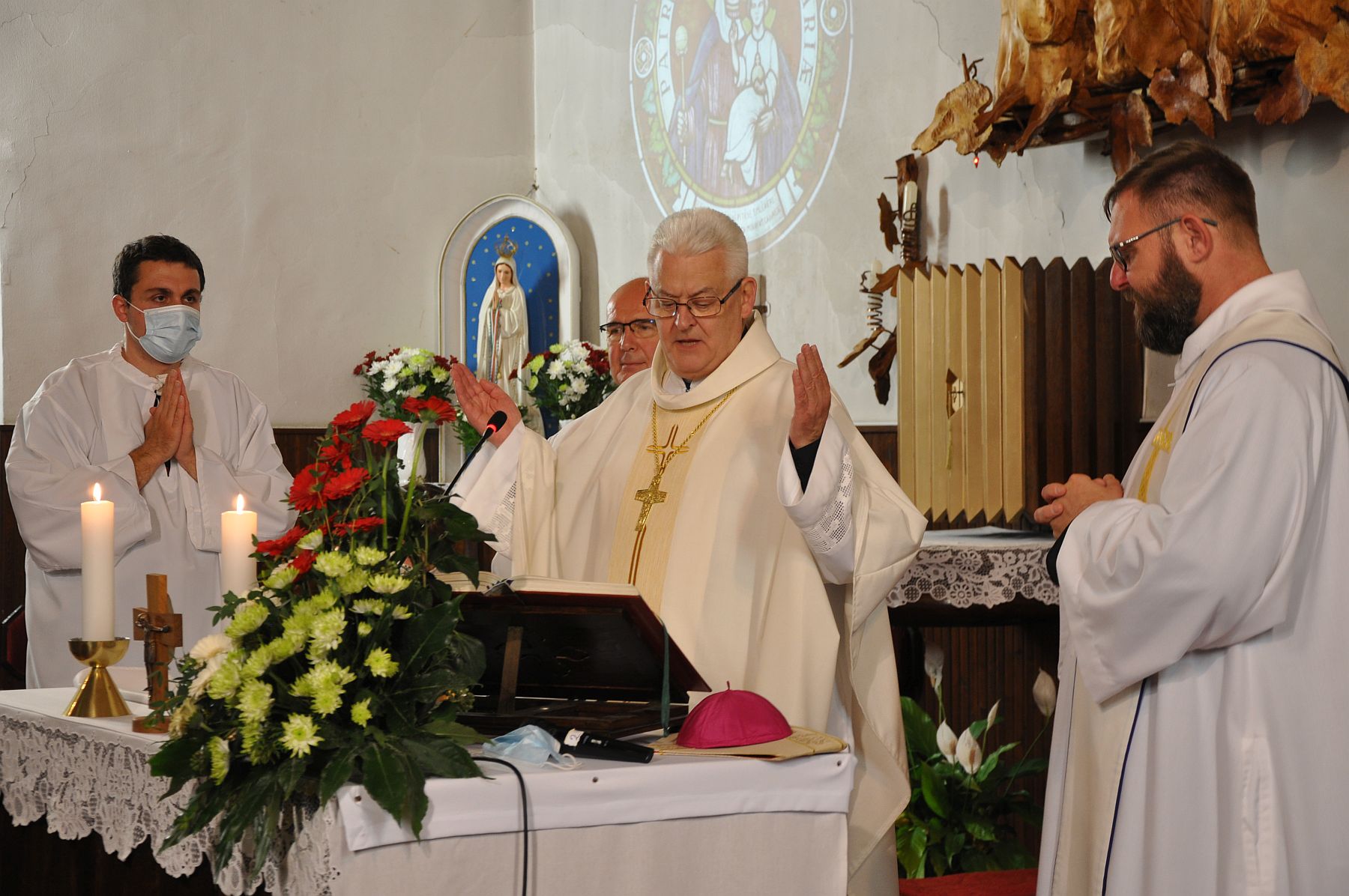 Ünnepi püspöki szentmise az öreghegyi templom búcsúnapján